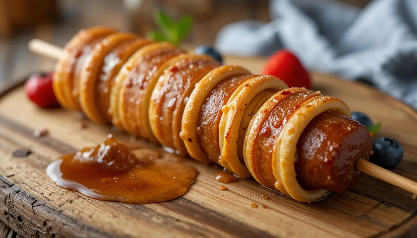 Pancake Sausage on a Stick 6 Easy Steps to Fluffy Bliss