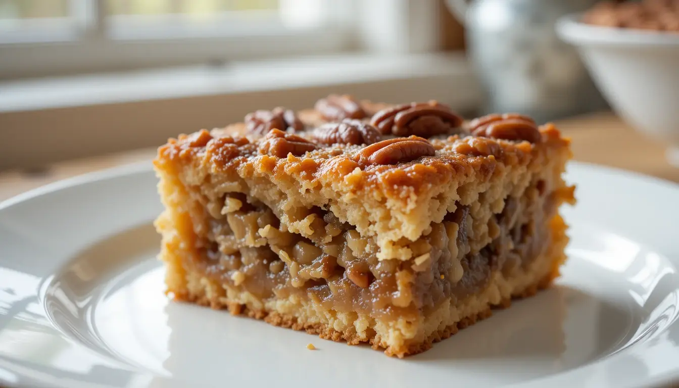 Home 9 Pecan Pie Dump Cake: Southern Comfort in a Baking Dish