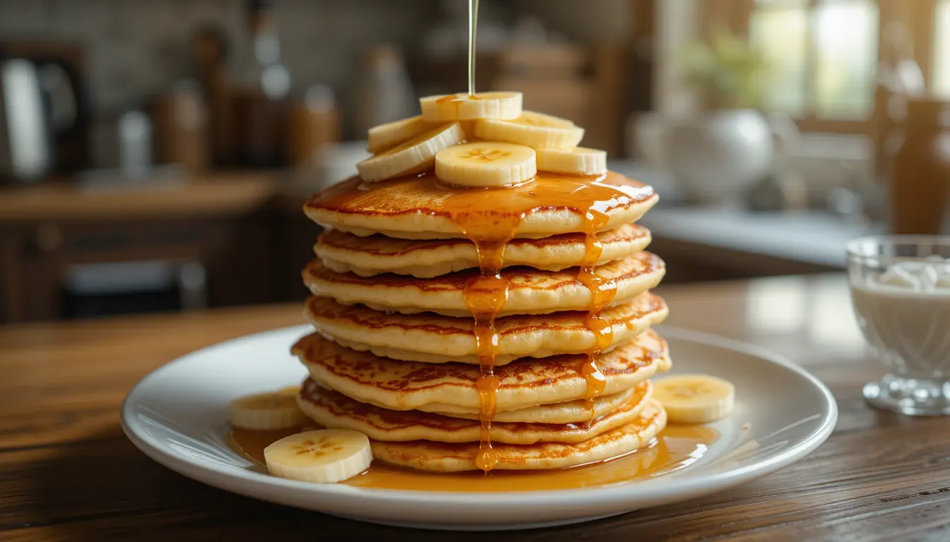 Amazing Cottage Cheese Banana Pancakes for a Wholesome Morning 4 Blended batter for cottage cheese banana pancakes