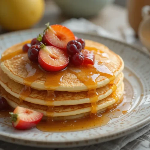 Cottage Cheese Pancakes: Simple, Fluffy, and Packed with Protein 2 cottage cheese pancakes recipe with ingredients