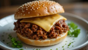 French Onion Beef Sloppy Joes – Simple, Cheesy, And Satisfying