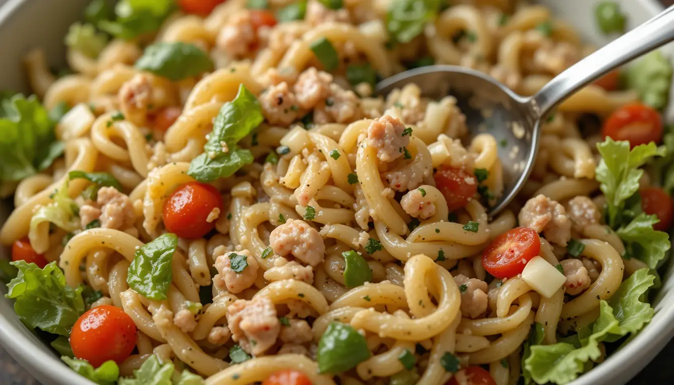 Home 5 Italian Grinder Pasta Salad That Tastes Better the Next Day