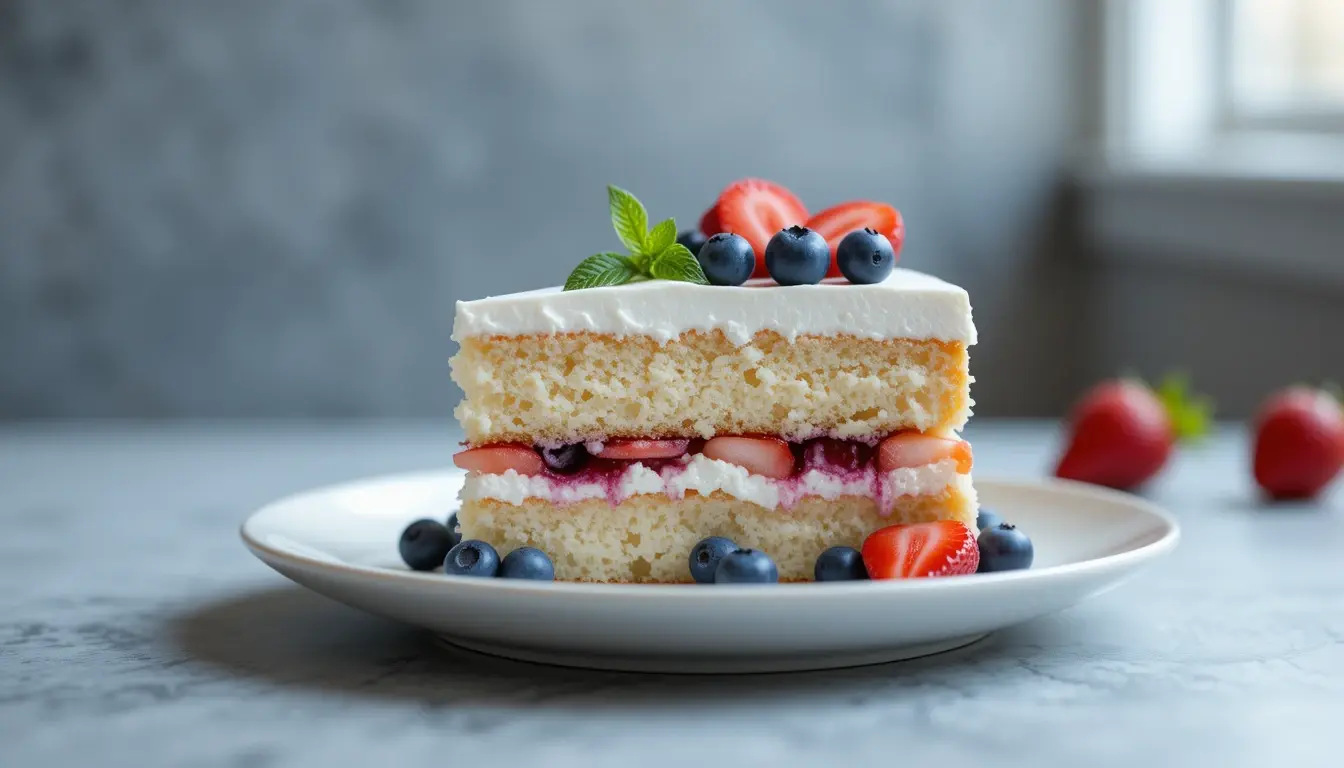 The Ultimate Rosemary's Bakery Whipped Cream Cake For Any Occasion 1 rosemary's bakery whipped cream cake on vintage plate