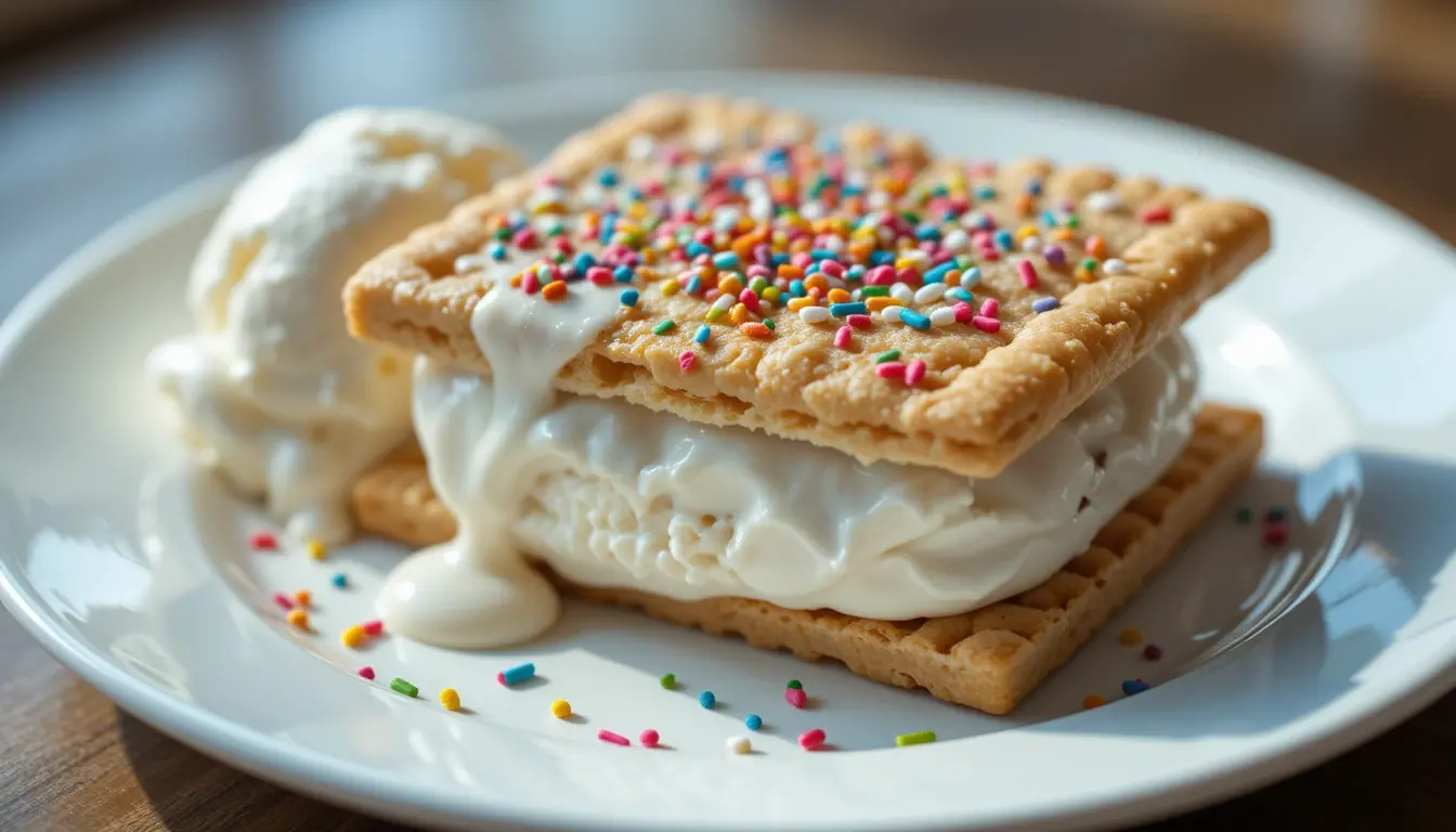 Pop Tart Ice Cream Sandwich – Easy Dessert Anyone Can Make 5 Assembling Pop Tart Ice Cream Sandwich