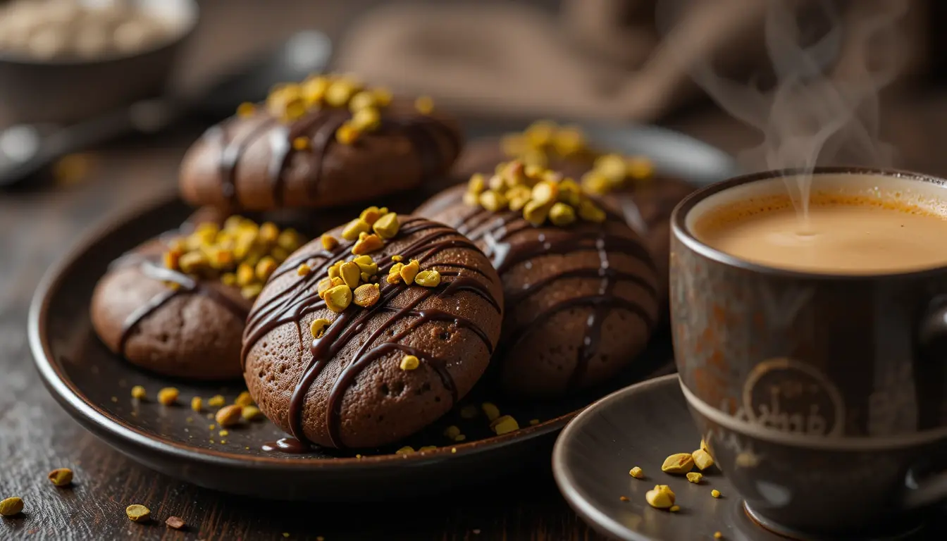 Rich Dubai Chocolate Cookies With Pistachio Filling You’ll Love 4 Ingredients for Dubai chocolate cookies