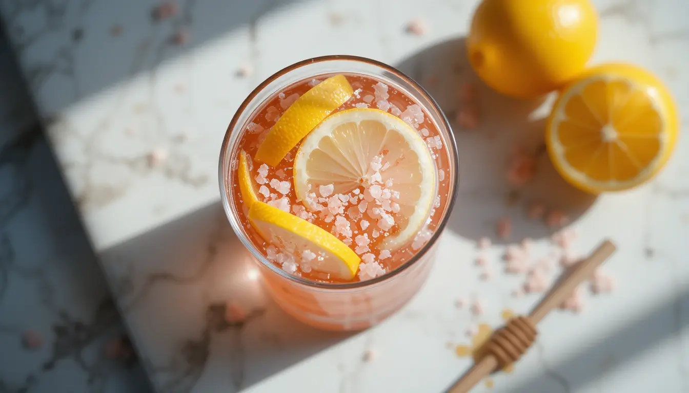 Japanese Pink Salt Recipe: The Best Natural Detox Drink You Need Today 5 Japanese pink salt beauty scrub in glass jar