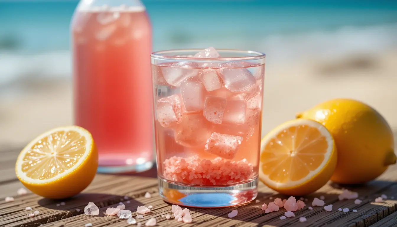 Japanese Pink Salt Recipe: The Best Natural Detox Drink You Need Today 4 Drinking Japanese Pink Salt Recipe in the morning