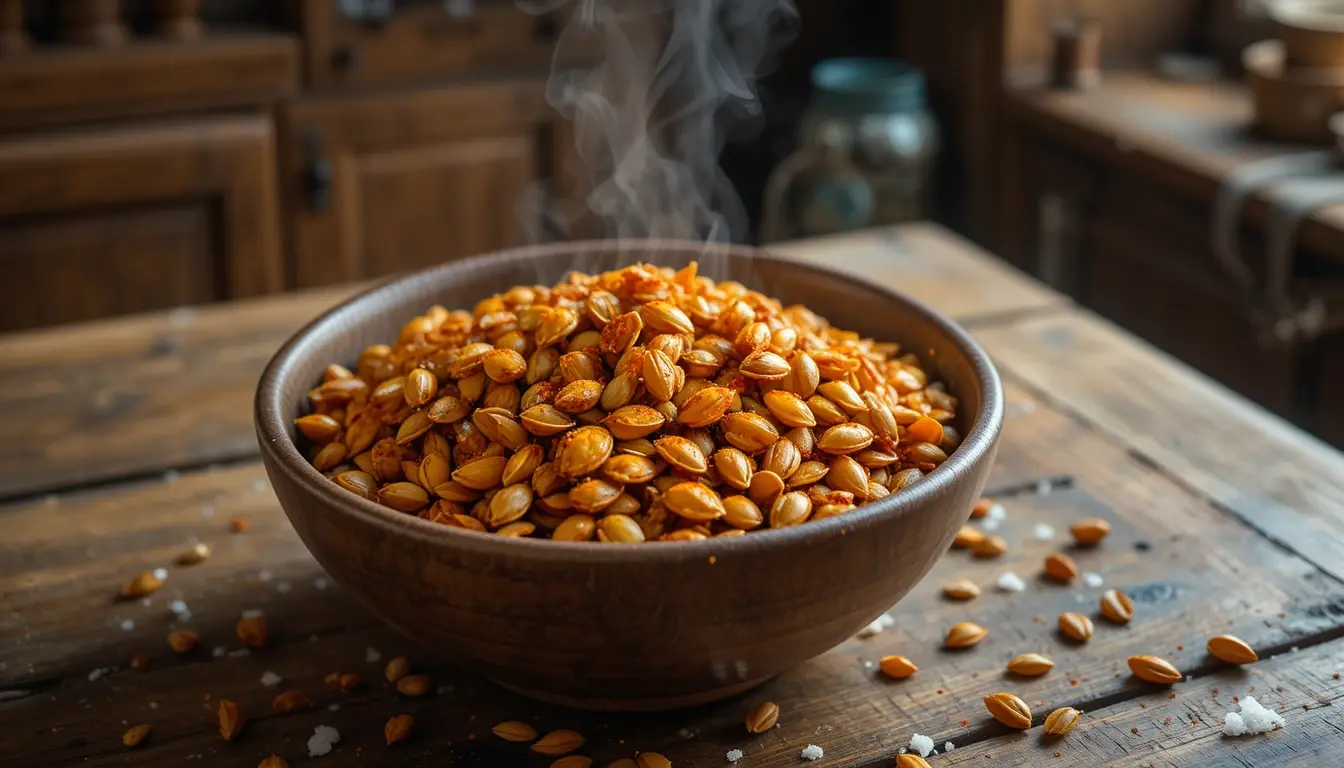 roasted pumpkin seeds recipe