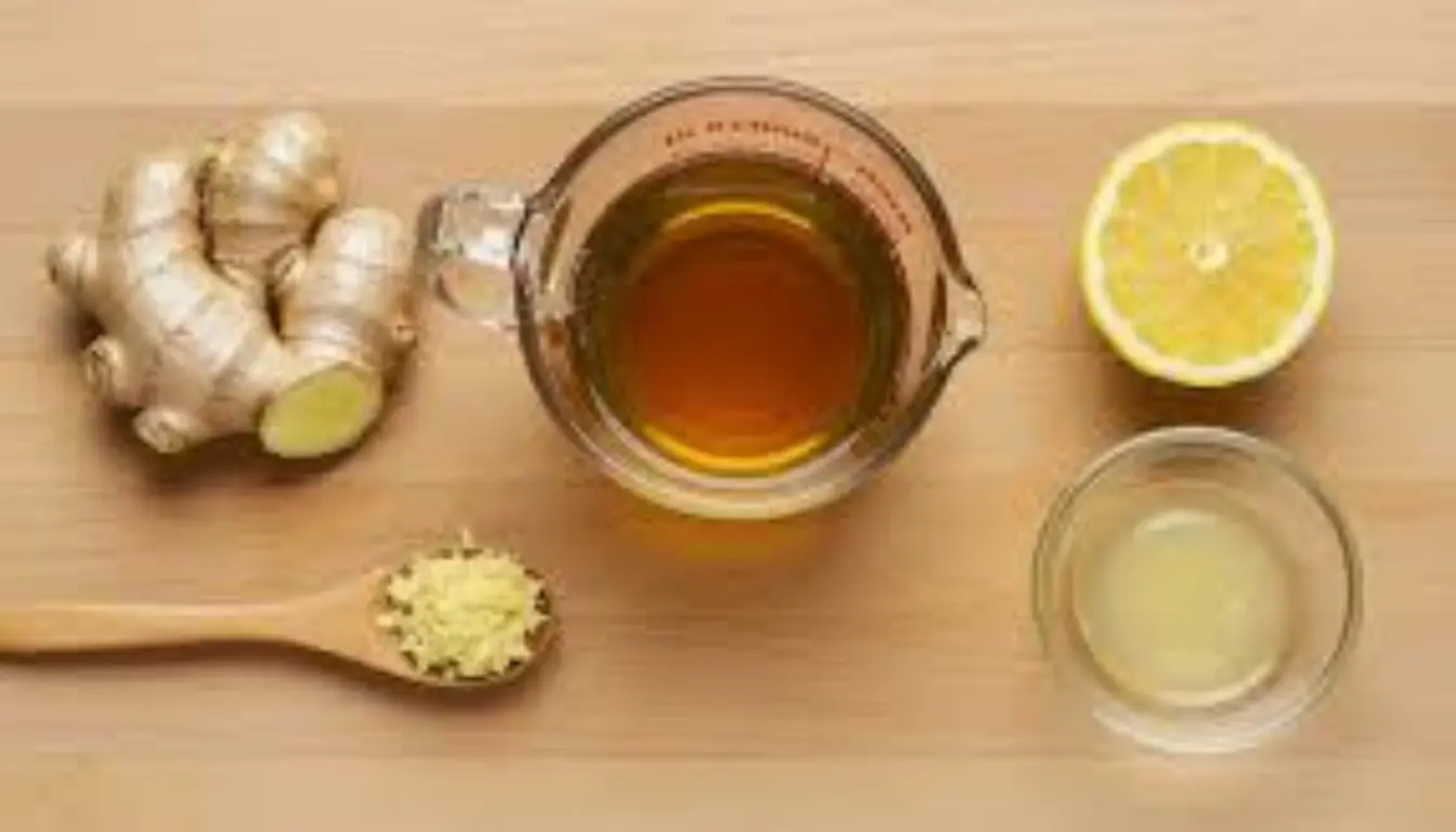 Brazilian Mounjaro Recipe, Light, Tangy, and Easy to Make 4 ingredients for brazilian mounjaro recipe with apple cider vinegar lemon ginger and water