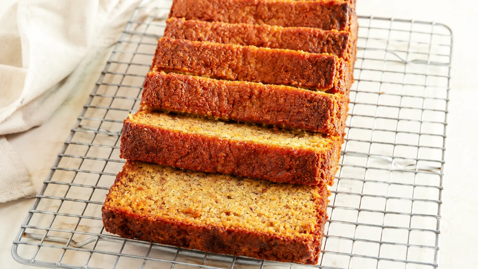 Almond Flour Banana Bread recipe card image